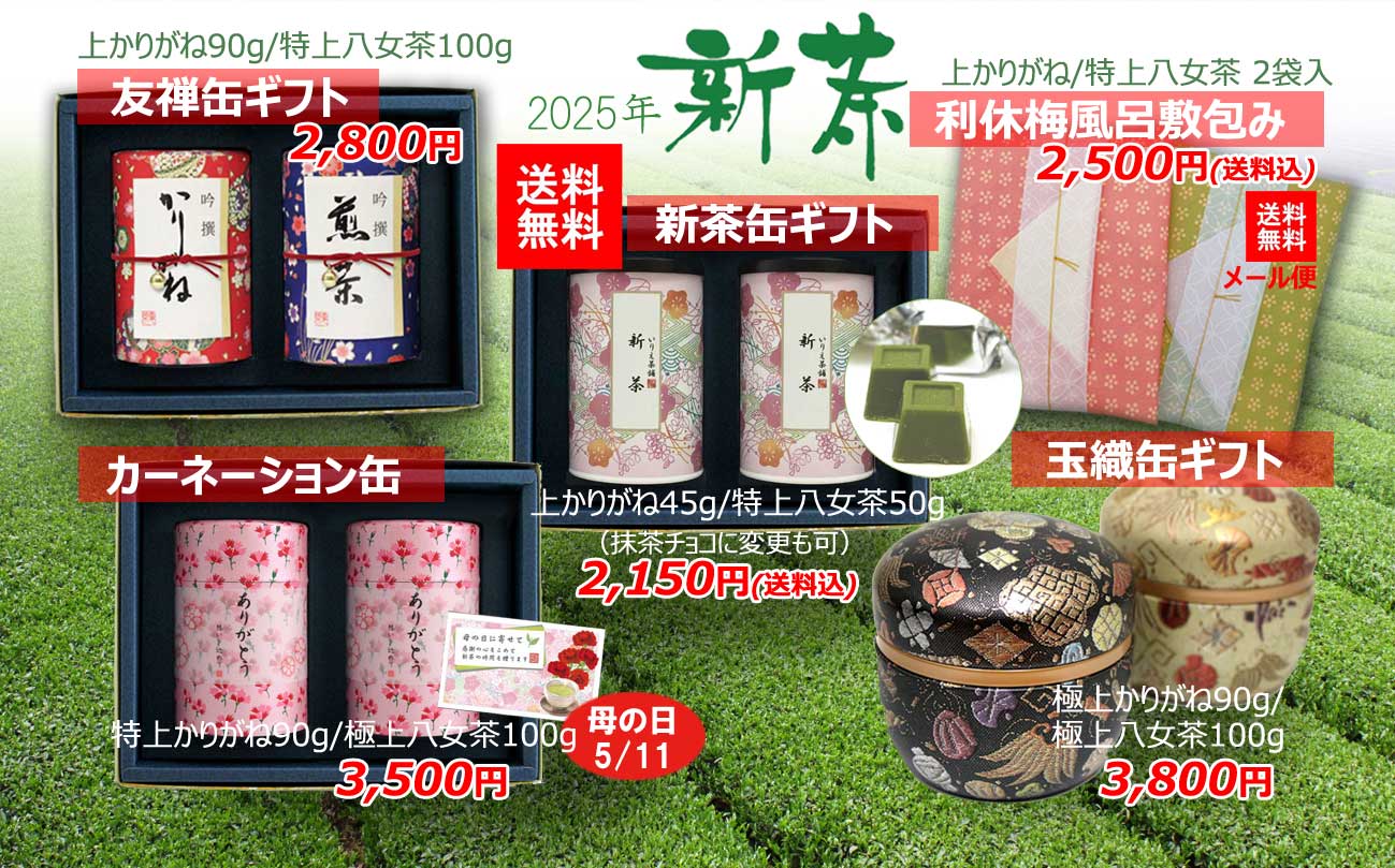 2025年新茶ギフト