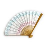 扇子 女子用5寸白竹