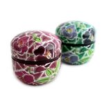 九谷つばき缶セット(上かりがね茶、特上知覧茶)